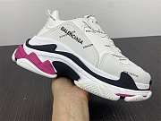 Balenciaga Triple S Black Sneaker White Pink Black - 6