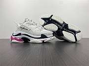 Balenciaga Triple S Black Sneaker White Pink Black - 4