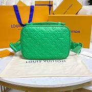 LV S Lock Messenger Green Bag 22x18x8cm - 6