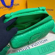 LV S Lock Messenger Green Bag 22x18x8cm - 3