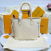 LV Neverfull Pale Beige 31x28x14cm - 5