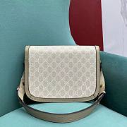 Gucci 1955 Horsebit Beige Shoulder Bag Size 25 x 18 x 8 cm - 2