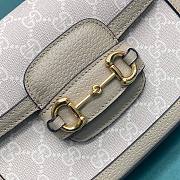 Gucci 1955 Horsebit Beige Shoulder Bag Size 20.5 x 5 x 15 cm - 5