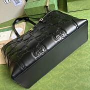 Gucci Matelassé Leather Black Tote 38x28x14cm - 6
