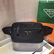 Prada Nylon Bumbag Black 21x12.5x4.5cm - 1