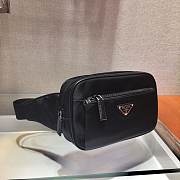 Prada Nylon Bumbag Black 21x12.5x4.5cm - 3