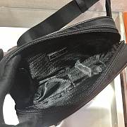 Prada Nylon Bumbag Black 21x12.5x4.5cm - 5