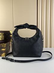 LV Why Knot PM Black Bag 34x28x12cm - 1