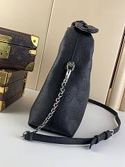 LV Why Knot PM Black Bag 34x28x12cm - 3