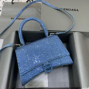 Balenciaga Hourglass Blue 23x10x14cm - 1