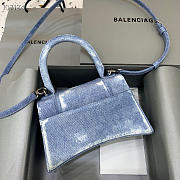 Balenciaga Hourglass Denim 23x10x14cm - 2