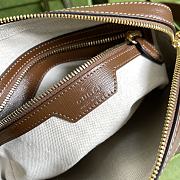 Gucci Messenger Bag with Interlocking G Beige/Ebony 22.5x20x6cm - 4