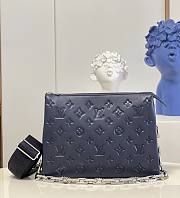 LV Coussin Navy Blue 26x20x12cm - 1