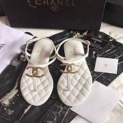 Chanel Women’s Sandals Chanel Slippers Lambskin  - 6