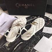 Chanel Women’s Sandals Chanel Slippers Lambskin  - 3