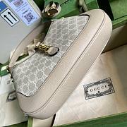 Gucci Jackie Shoulder Bag Beige 28x19x4.5cm - 4