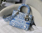 Dior Lady D-lite Blue 24x20x11cm - 1