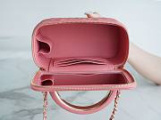 Chanel Vanity Handle Pink 17x9.5x8cm - 5