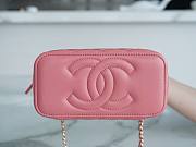 Chanel Vanity Handle Pink 17x9.5x8cm - 4