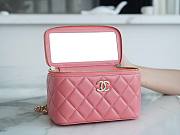 Chanel Vanity Handle Pink 17x9.5x8cm - 3