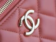 Chanel Vanity Handle Pink 17x9.5x8cm - 2