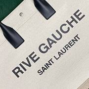 YSL RIVE GAUCHE White Tote Bag 48x36x16cm - 6