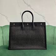 YSL RIVE GAUCHE Black Tote Bag 48x36x16cm - 4