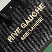 YSL RIVE GAUCHE Black Tote Bag 48x36x16cm - 2