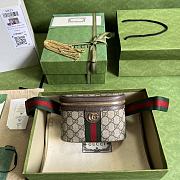 Gucci Ophidia Belt Bag With Web 18x12x6cm - 1