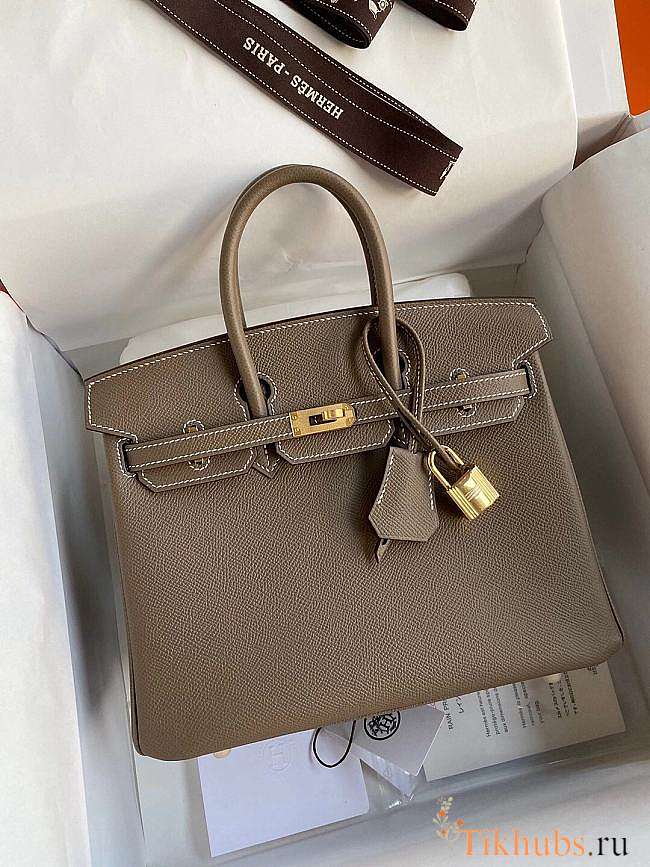 Hermes Birkin Epson Gray 30cm - 1