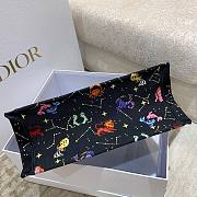 Dior Book Tote Black Pixel Zodiac Embroidery 36x18x28cm - 5