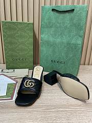 Gucci Black Slide Sandal - 2