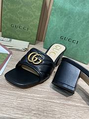 Gucci Black Slide Sandal - 5