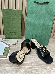 Gucci Black Slide Sandal - 6