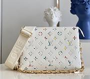 LV Coussin PM White 26x20x12cm - 1