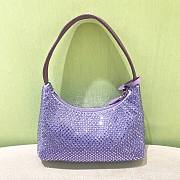 Prada Re-edition Satin Purple 22x17x6cm - 4