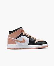 Nike Air Jordan 1 Mid Pink And Black - 5