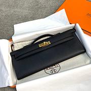 Hermes Kelly Cut Black 31cm - 1