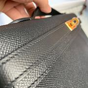 Hermes Kelly Cut Black 31cm - 3