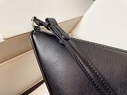 Prada Triangle Leather Pouch Black 26x14x5cm - 2