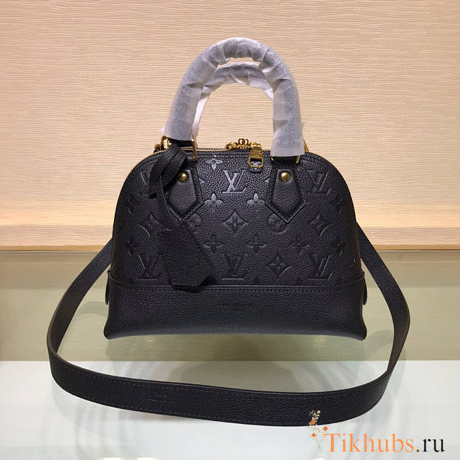 LV Neo Alma BB Monogram Empreinte Black Leather M44858 Size 25 x 18 x 12 cm - 1