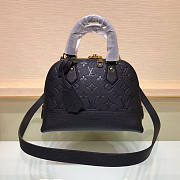 LV Neo Alma BB Monogram Empreinte Black Leather M44858 Size 25 x 18 x 12 cm - 1