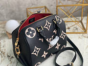 LV Speedy Black White 25x19x15cm - 3