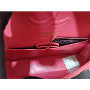 Chanel Medium Flap Bag Caviar Gold Hardware Pink 25cm - 5