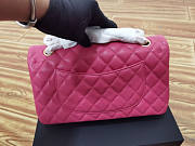 Chanel Medium Flap Bag Caviar Gold Hardware Pink 25cm - 3