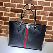 Gucci Ophidia Medium Tote Black 38x28x14cm - 1