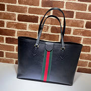 Gucci Ophidia Medium Tote Black 38x28x14cm - 3