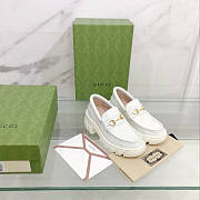 Gucci Loafer With Horsebit White - 1