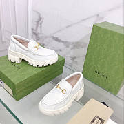 Gucci Loafer With Horsebit White - 2