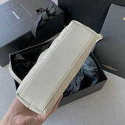 YSL Mini Loulou White 20x14x7.5cm - 5